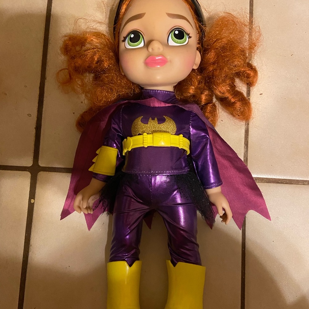 Bat girl toddler doll